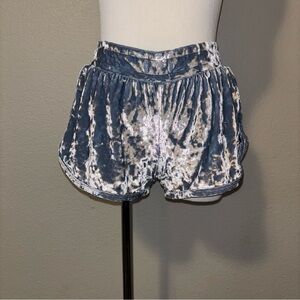 PINK Crushed Velvet Shorts